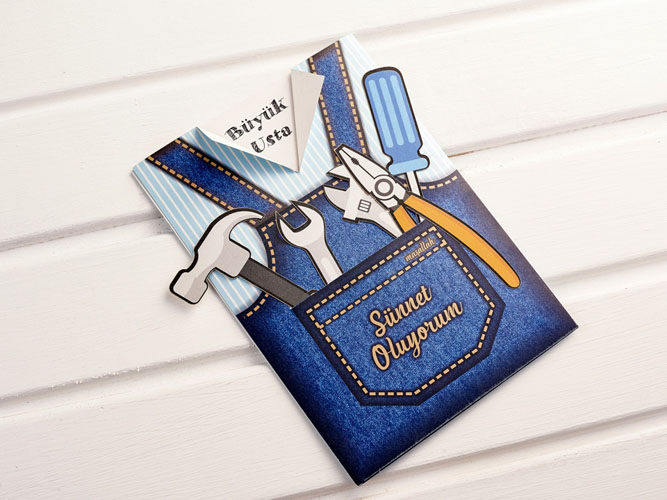 Kırklareli Sünnet Davetiyesi - 4962 Model