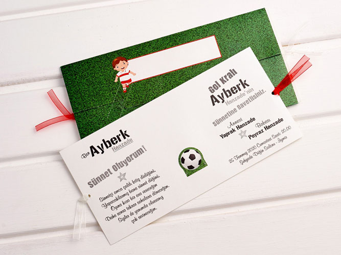 Kırklareli Sünnet Davetiyesi - 4986 Model