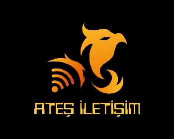 Ateş İletişim Kırklareli Logo Tasarımı